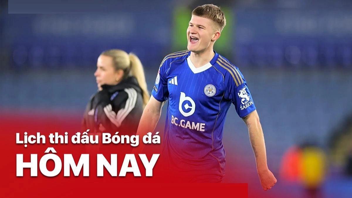 Lịch thi đấu được trình bày chuyên nghiệp